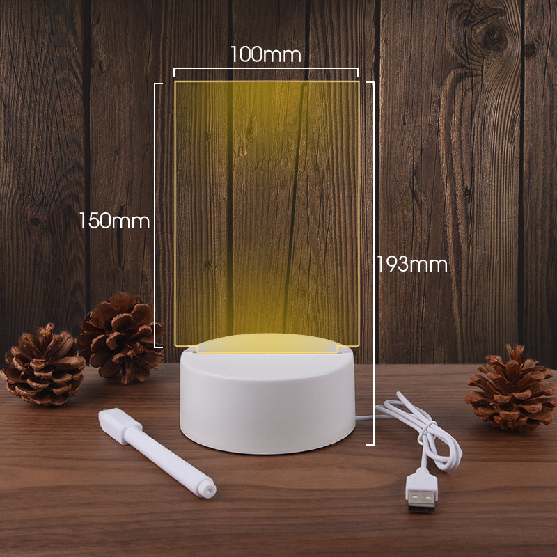 LED Note Board Night Lamp